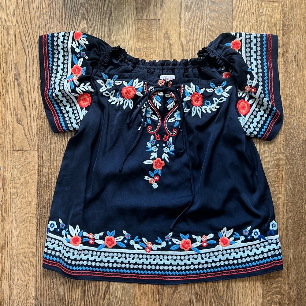 Parker Embroidered Blouse